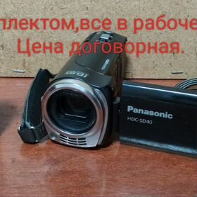 Видеокамера panasonic HDC-SD 40