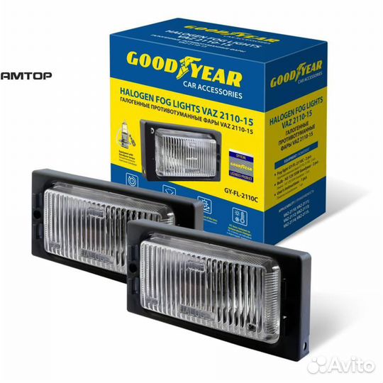 Goodyear GY019002 Фара противотуманная 2115 (2 шт)