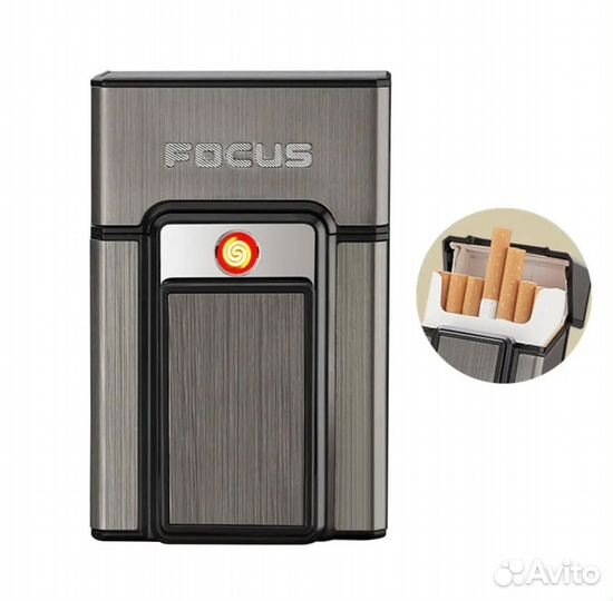 Портсигары с USB, зажигалкой. Новые,класс подарок