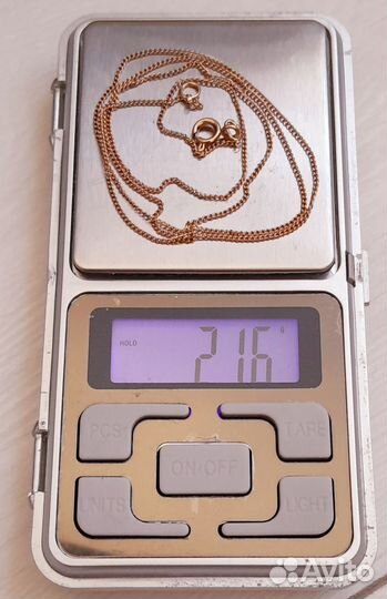 Золотая цепочка СССР 585 проба