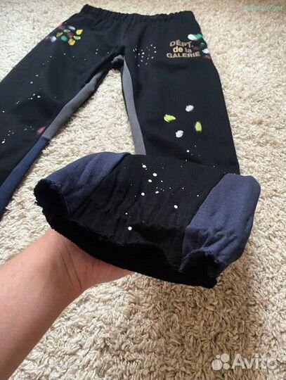 Штаны Gallery Dept с краской