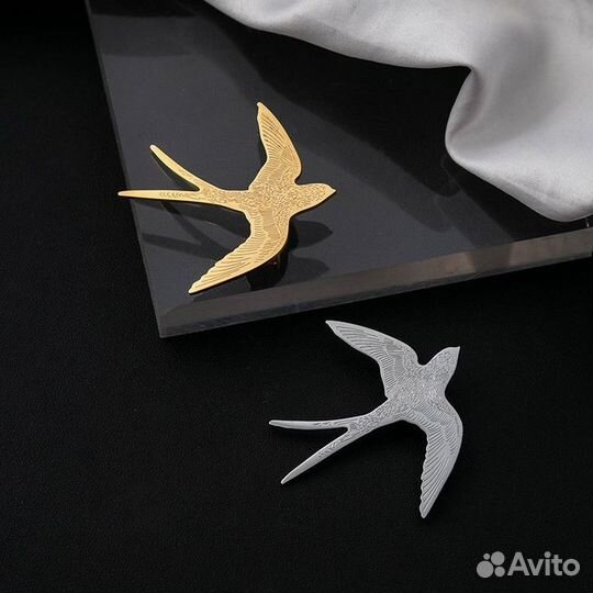 Брошь медицинская сталь