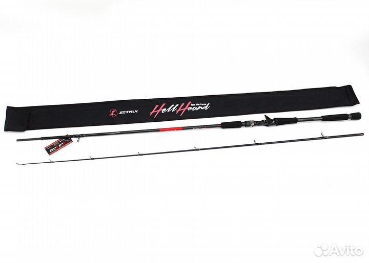 Удилище кастинговое HellHound HHC-862SBE max 200