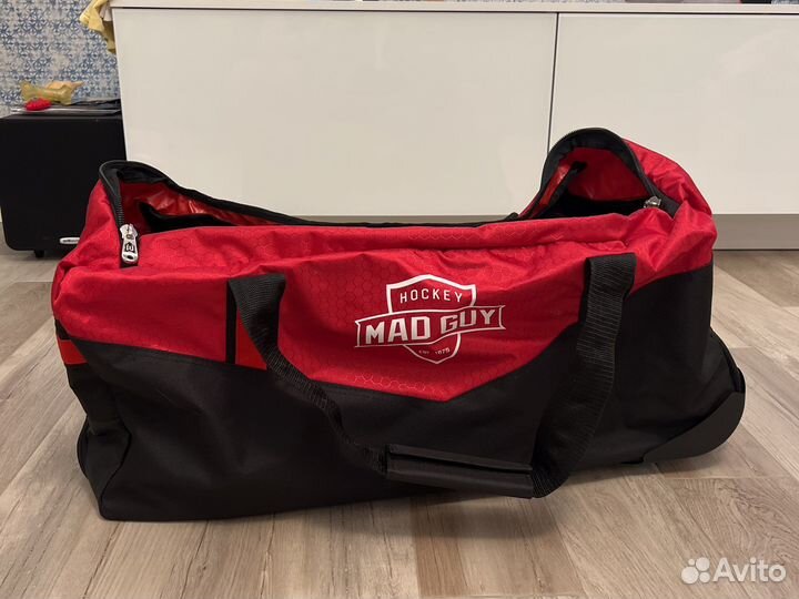 Детская хоккейная сумка на колесах Prime JR 30”