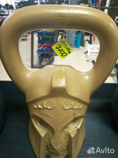 Гиря шлем Спартанец 21 кг bruttobells