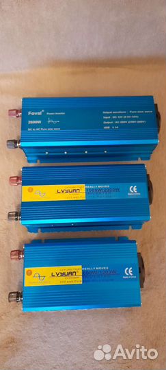 Инвертор с чистой синусоидой 12х220