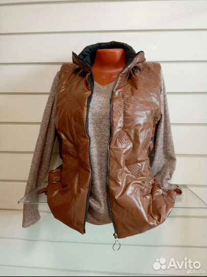 Женские жители безрукавки от 46 до 56 размера