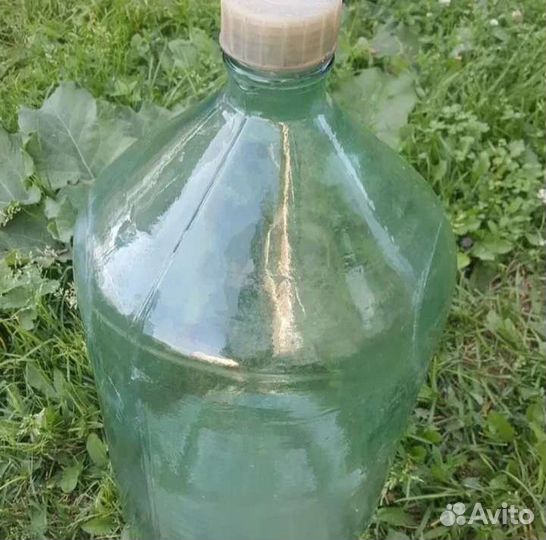 Бутылка стеклянная 20 литров