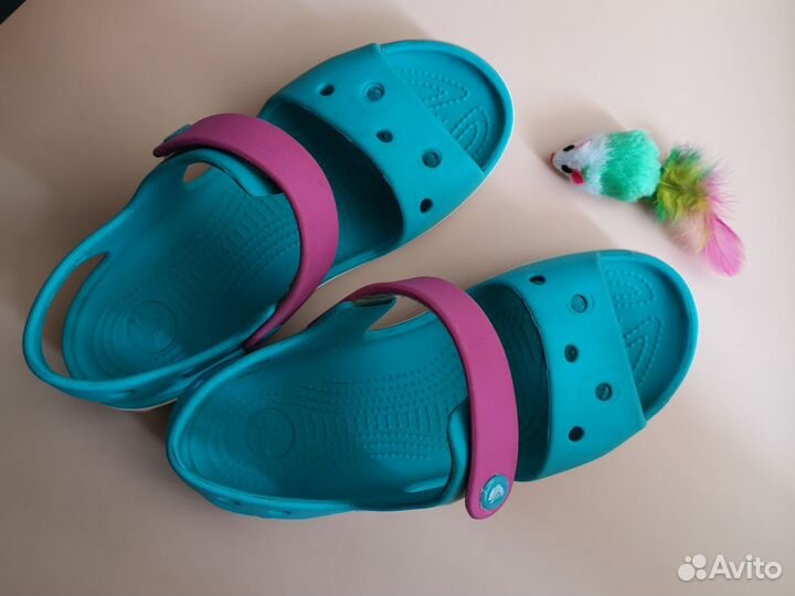 Сандалии босоножки Crocs j2 кроксы девочке