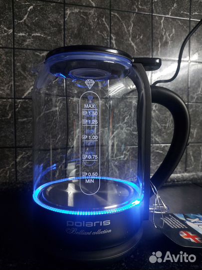 Чайник электрический новый Polaris