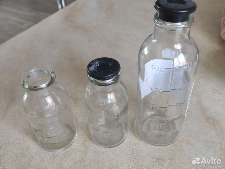 Банка для микстур медицинские