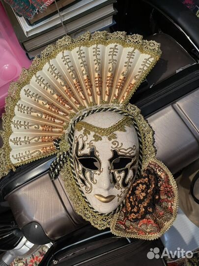 Венецианские маски 4 штуки