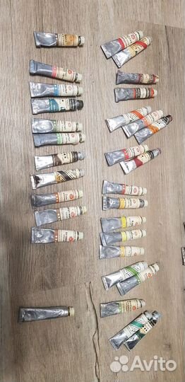 Художественные масляные краски СССР 43шт