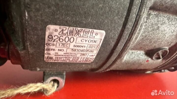 Компрессор кондиционер Nissan Qashqai J10 2.0 L