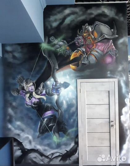 Граффити оформление и роспись стен