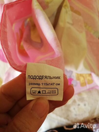 Постелька в детскую кроватку