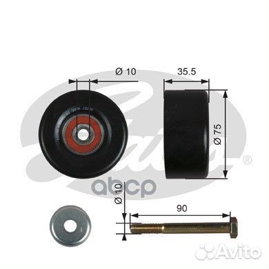 Ролик натяжной приводного ремня T36357 Gates