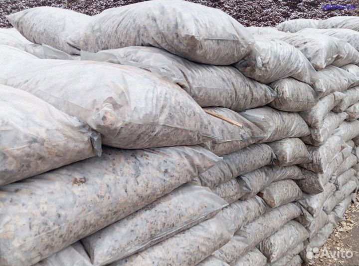 Мешки с декоративной щепой для ландшафта