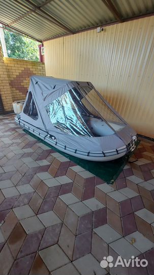 Лодка пвх Гладиатор С370 с прицепом