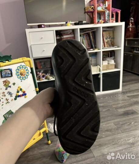 Зимние ботинки ecco