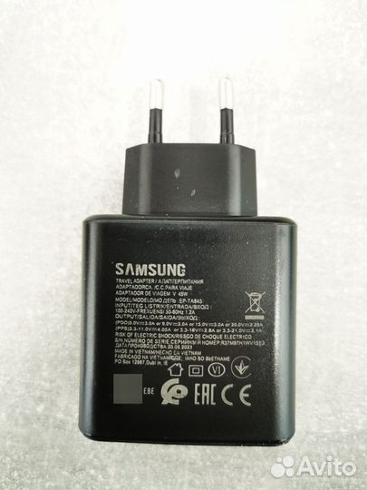 Сетевое зарядное устройство Samsung 45W