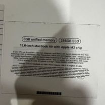 Apple macbook Air M2 13.6 2023 года