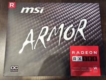 Видеокарта MSI RX580 4GB armor