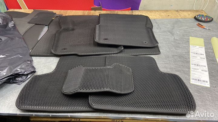 Eva коврики 3D и Ева Эво коврики 3д с бортами