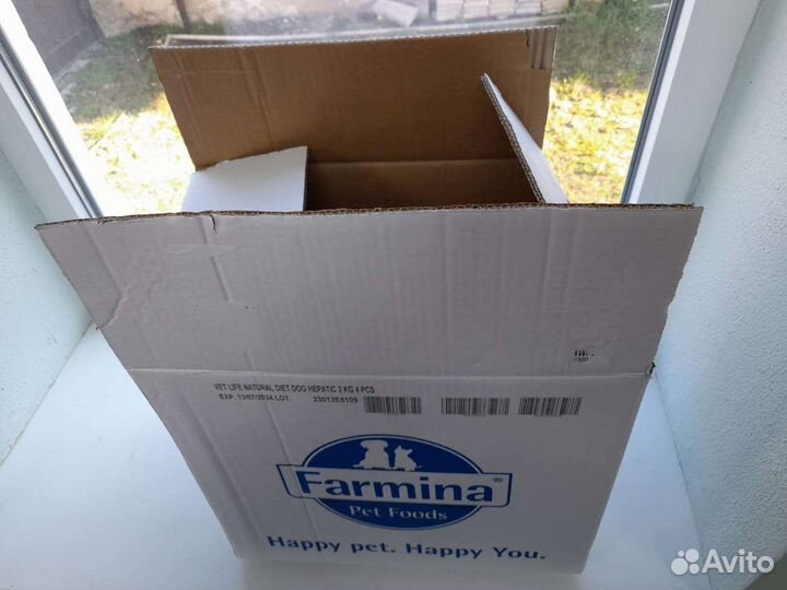 Коробка из 2х слойного картона