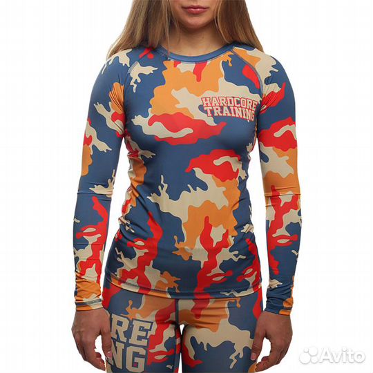 Рашгард женский Hardcore Training Autumn Camo (XS)