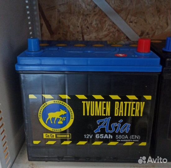 Аккумуляторы Тюмень Азия 6ст-65Ач 580А о.п