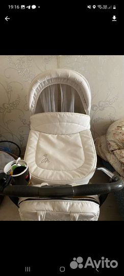 Коляска 2 в 1 эко кожа