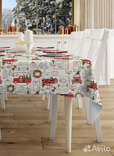 Скатерть новогодняя
