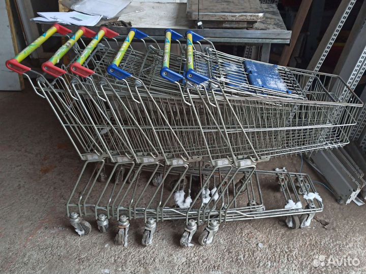 Тележка покупательская 60л