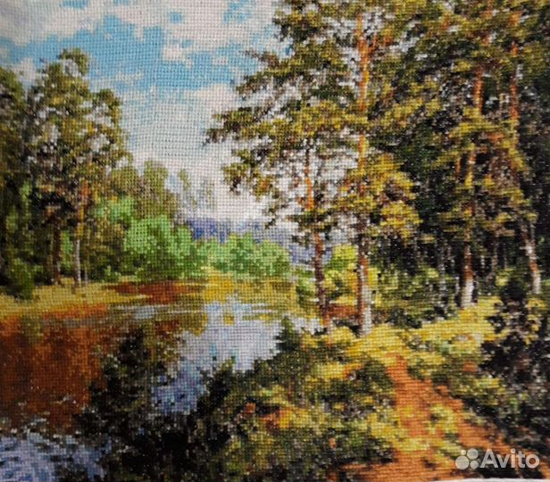 Картина вышивка крестиком мулине