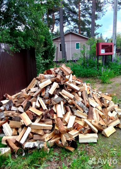 Дрова колотые от 1 куба