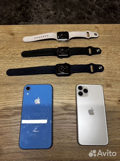 Apple 11 pro, XR, watch 6,6,8