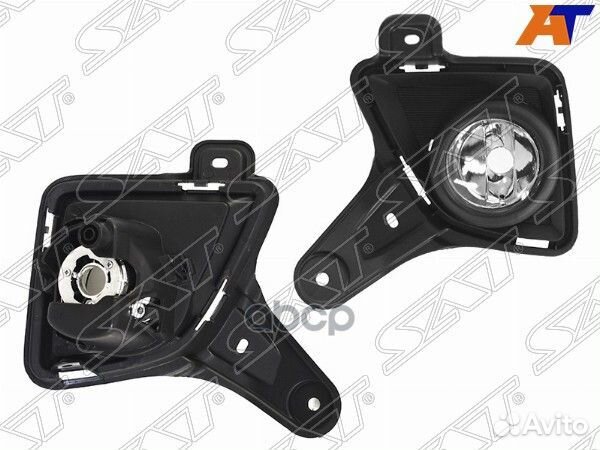 Фара противотуманная toyota hiace/quantum 10-14