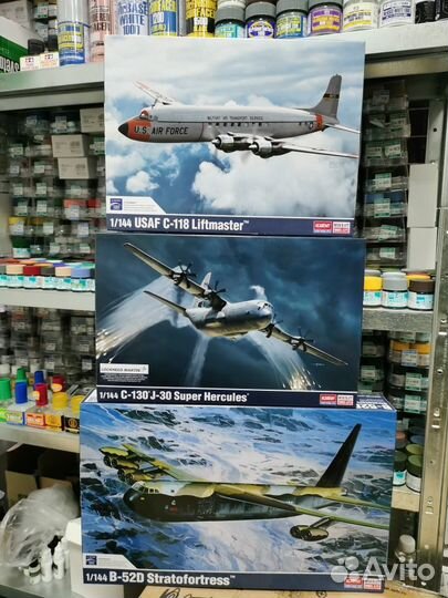 Сборные модели авиации academy 1 144