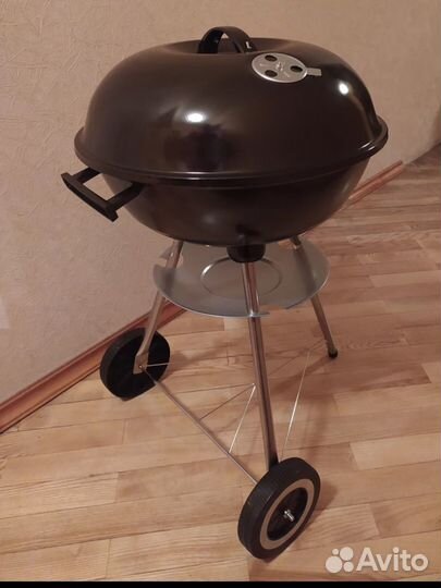 Гриль барбекю угольный новый