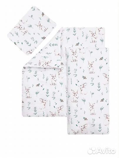 Бортики в кроватку+комплект