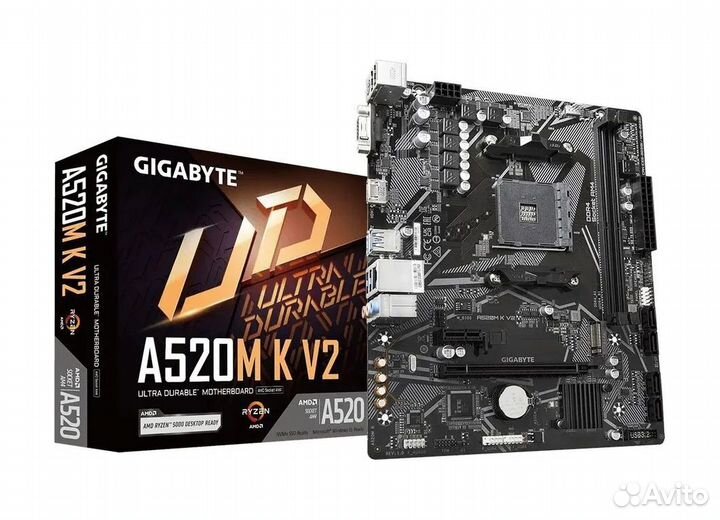Материнская плата Gigabyte A520M K V2