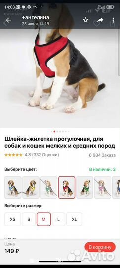 Шлейка- жилетка