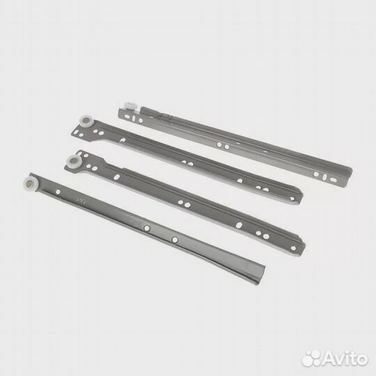 Роликовые напр. дл.550мм, нагрузка до 25кг, серые