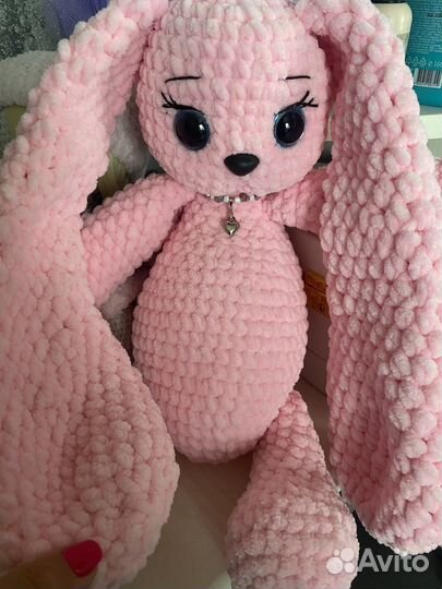 Мягкая игрушка заяц