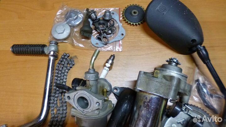 Запчасти на китайские мопеды