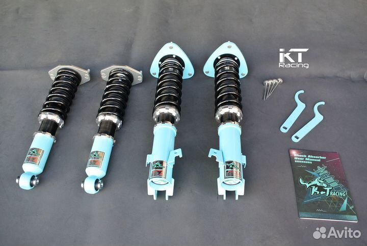 Новые койловеры KT Racing для Subaru Forester