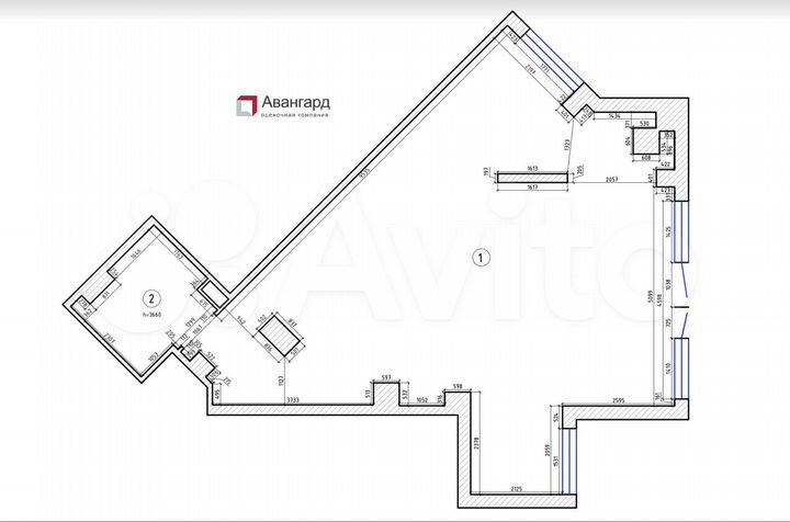 Свободного назначения, 74 м²