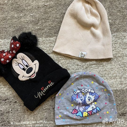 Шапка для девочки на весну