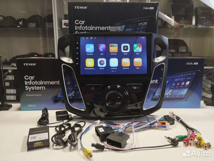 Магнитола 2 din Ford Focus 3 на андроиде